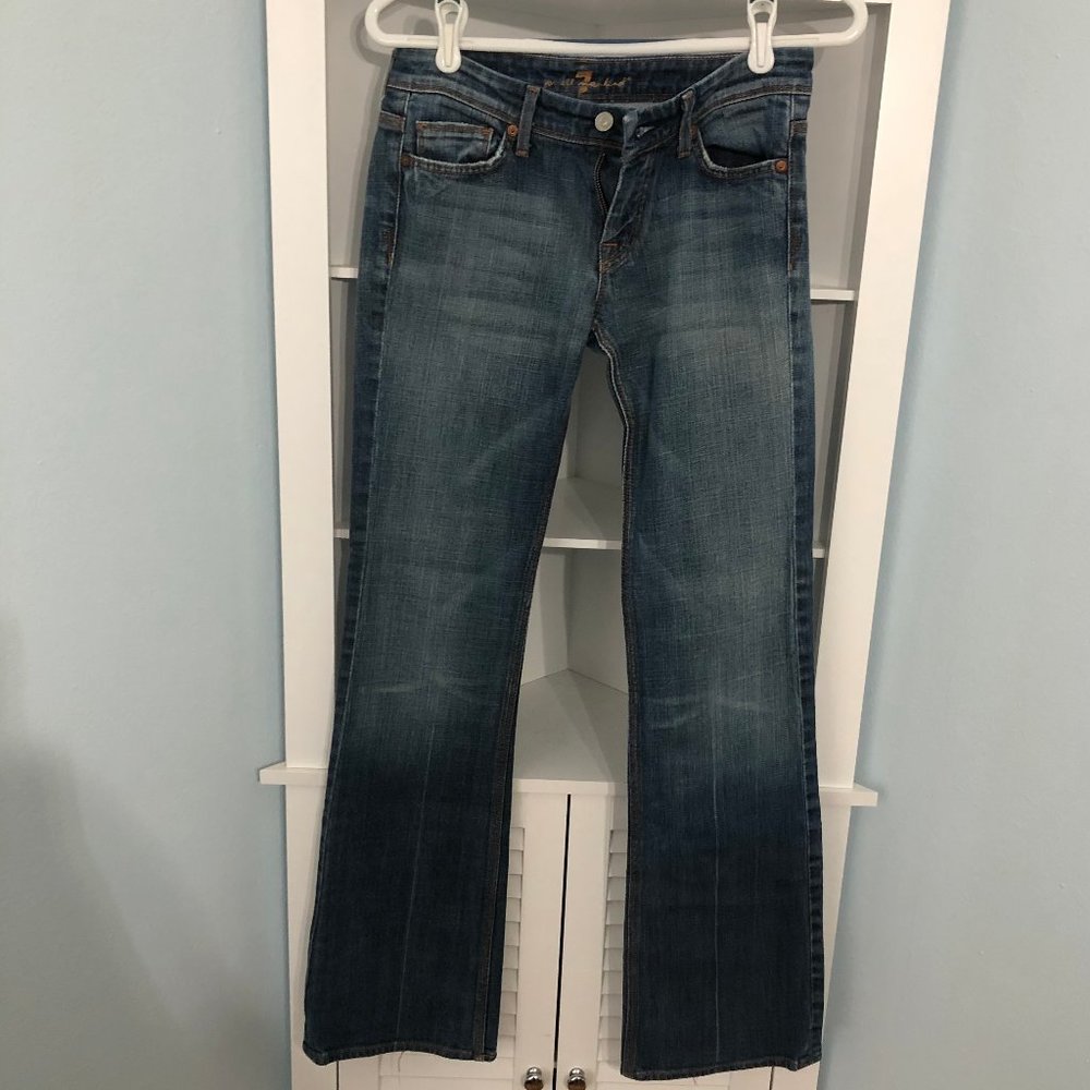 7FAM bootleg jean, size 26, Flynt style